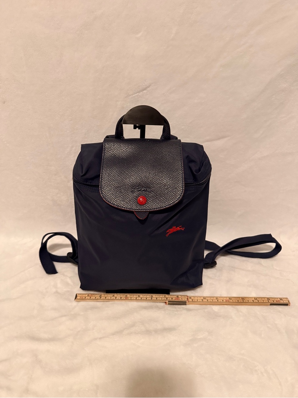 Longchamp Le Pliage Club Backpack in Navy Blue